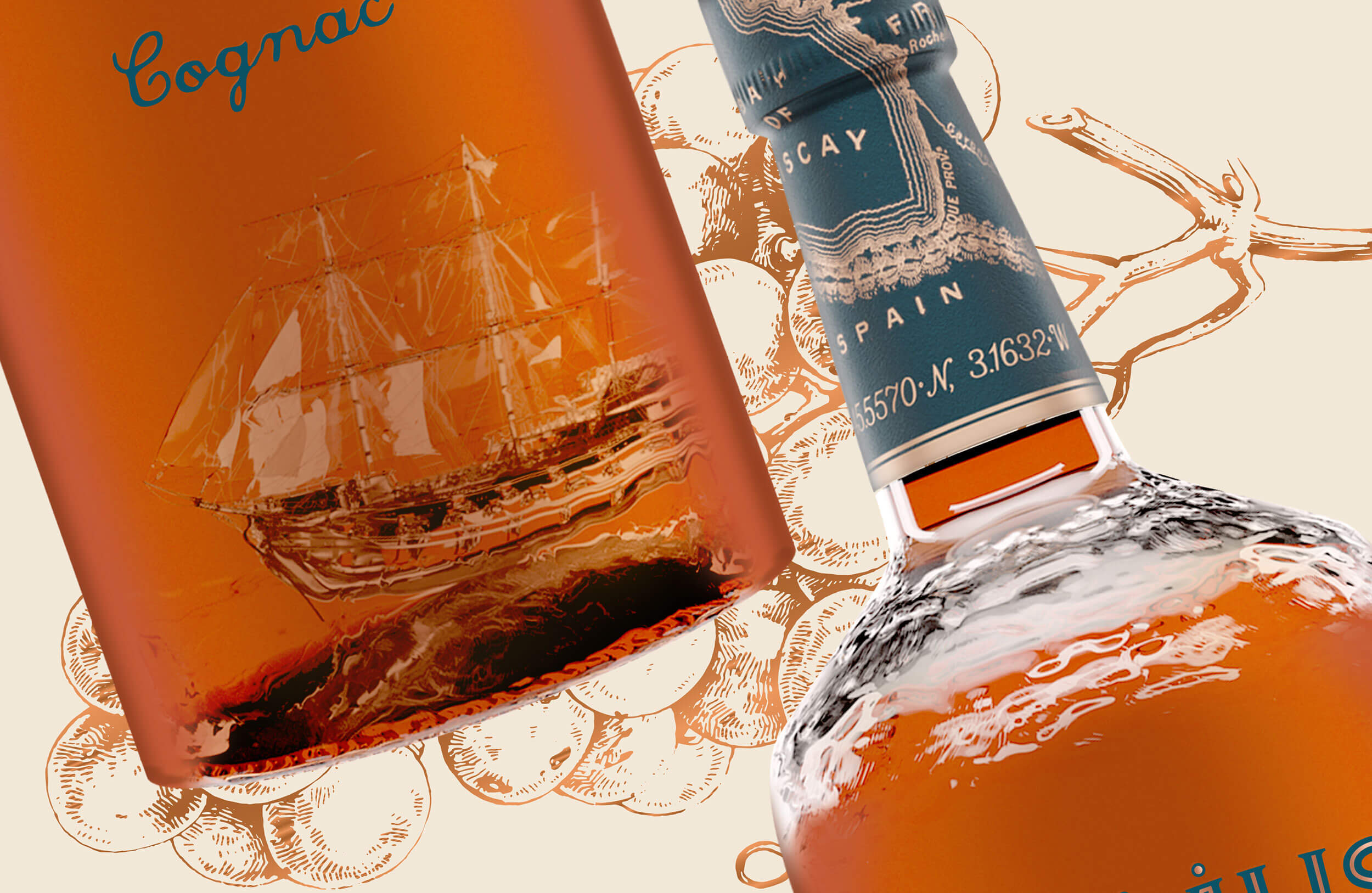 Camus bottle package redesign