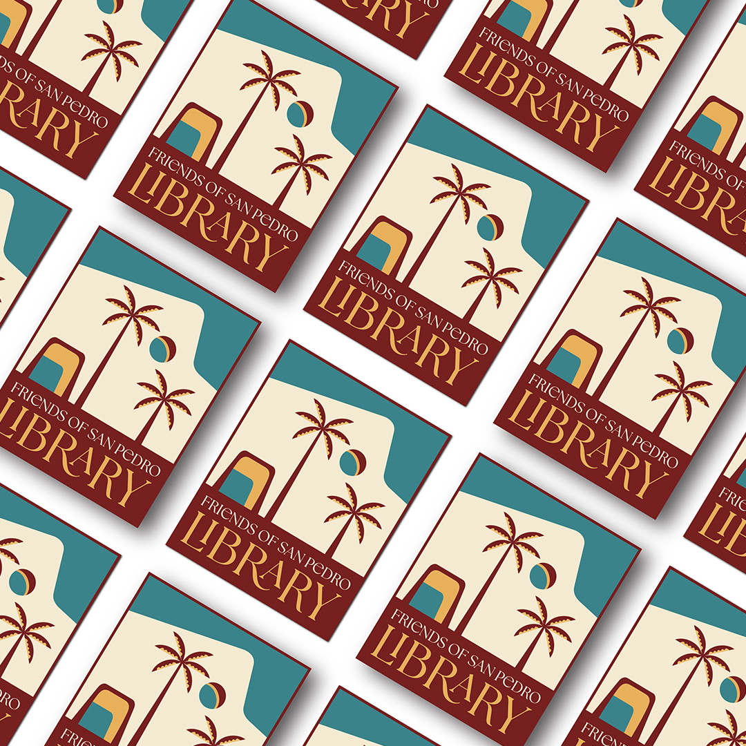Friends of San Pedro Library Branding