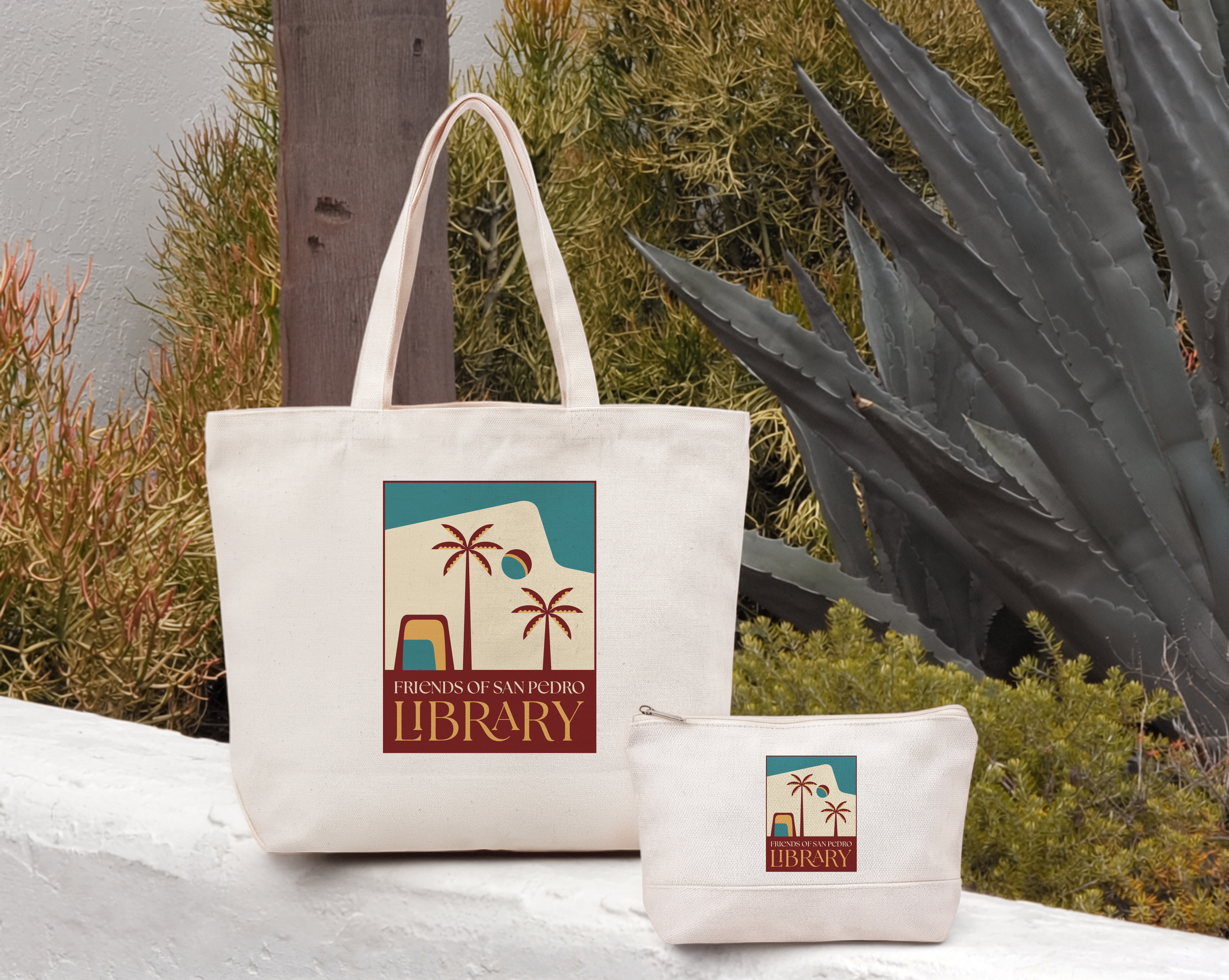 tote and pencil bag